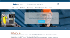 Desktop Screenshot of alab.sk