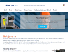 Tablet Screenshot of alab.sk